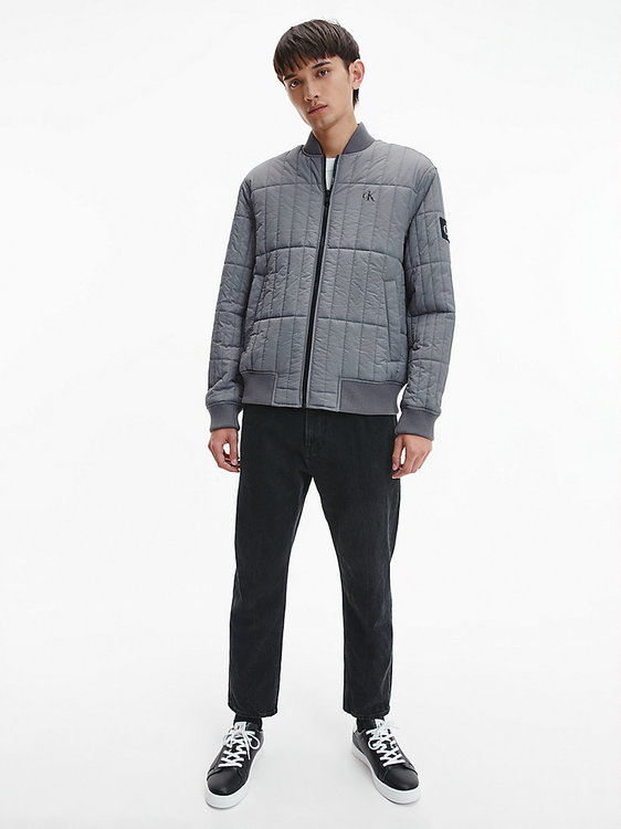 Calvin Klein Jeans, Šedá barva Liner bomber