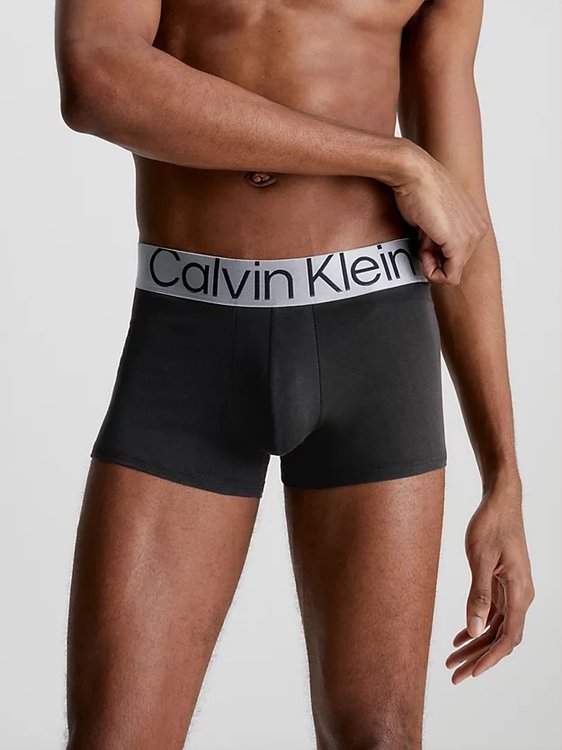 CKR Steel Cotton boxery 3ks – Calvin Klein Underwear, Černá barva Muži