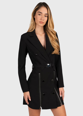 Coralie šaty – GUESS, Černá barva Ženy