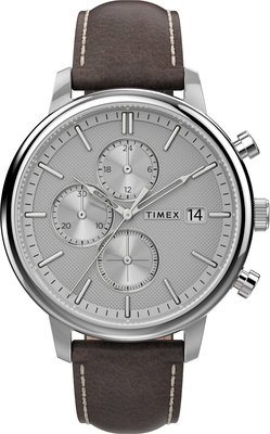 TIMEX – TW2U38800UK-Silver-Tone HODINKY