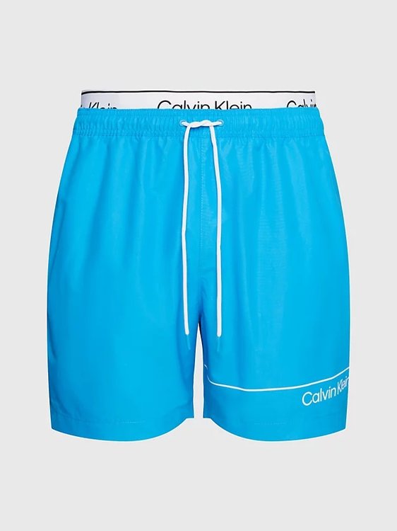 Calvin Klein Swimwear – CK Meta Legacy plavky, Modrá barva