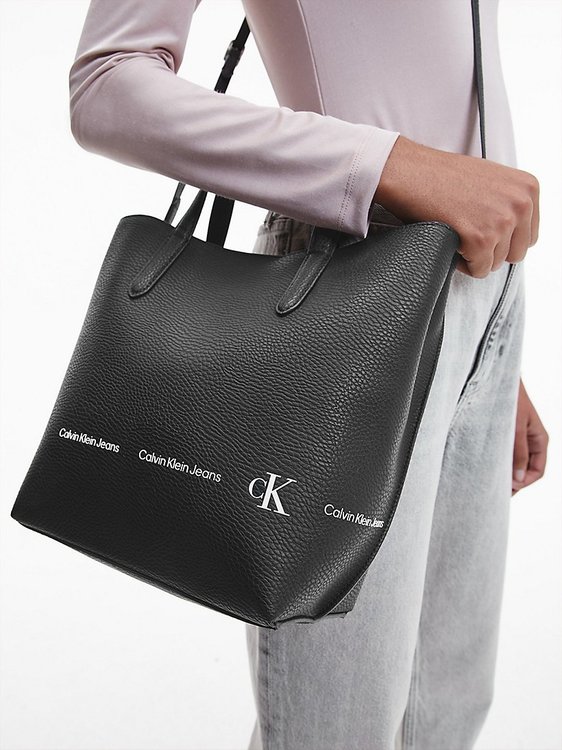 Luxusní Scuplted pebble kabelka, Černá barva, OS