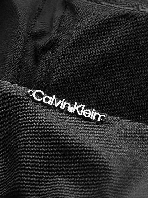 KW0KW01607-BEH plavky BRALETTE ONE SHOULDER-RP Ženy