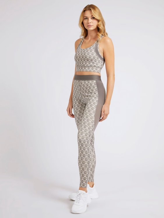 Módní Daria top, Šedá barva, 2022