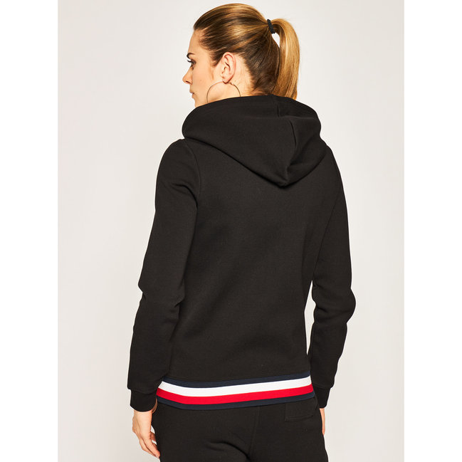 TH Mikina – Tommy Hilfiger, Černá barva Ženy