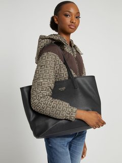 Módní Vikky kabelka, Černá barva, 2022