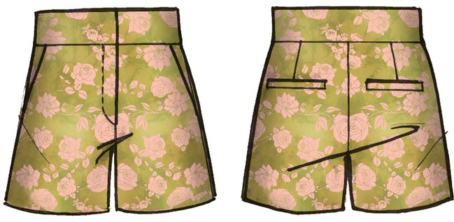 Marciano 2GGD119708Z-P89R ŠORTKY