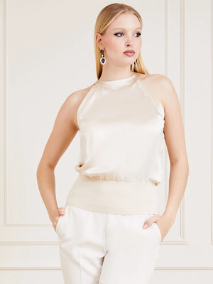 Luxusní Alice top, Zlatá barva, S