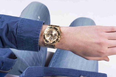 Luxusní GW0260G4-Gold Tone HODINKY, UNI 1