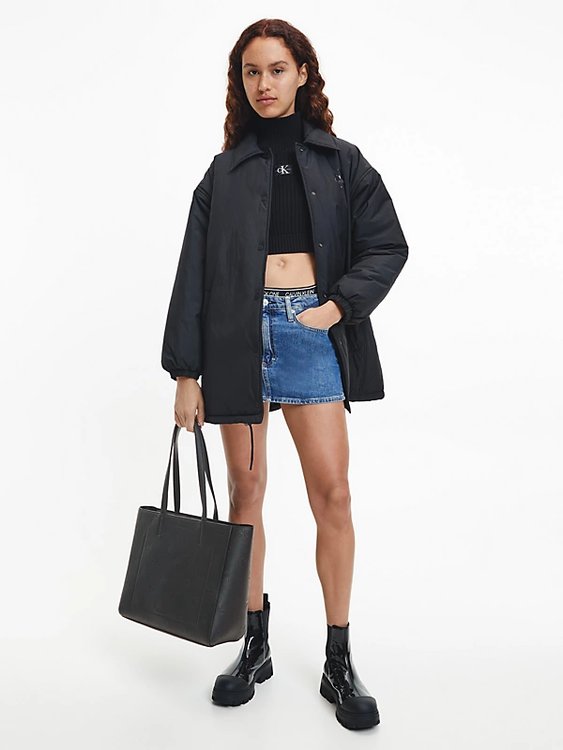 Sleek Shopper kabelka Černá barva Ženy