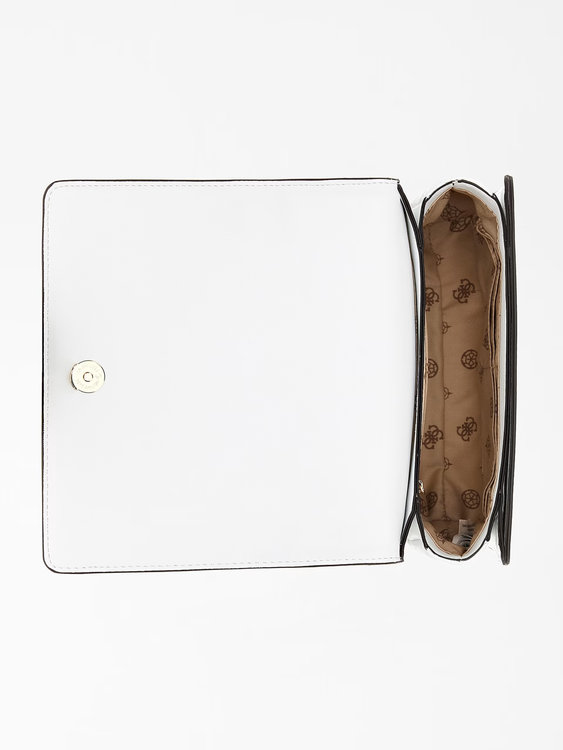 Módní Abey crossbody, Bílá barva, 2023