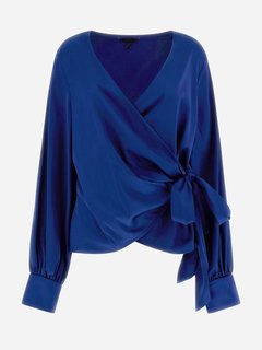 Luxusní Lovisa halenka, Modrá barva, XS, S, M