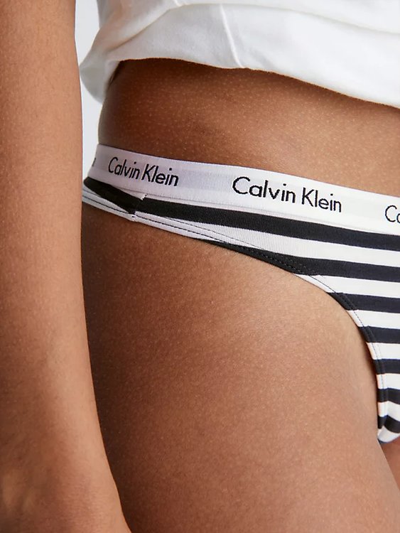 Luxusní Carousel tanga, Bílá, Černá barva, S, M, L