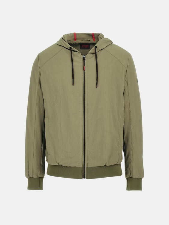 Luxusní Tech Hoodie mikina, Khaki, Zelená barva, M, L, XL