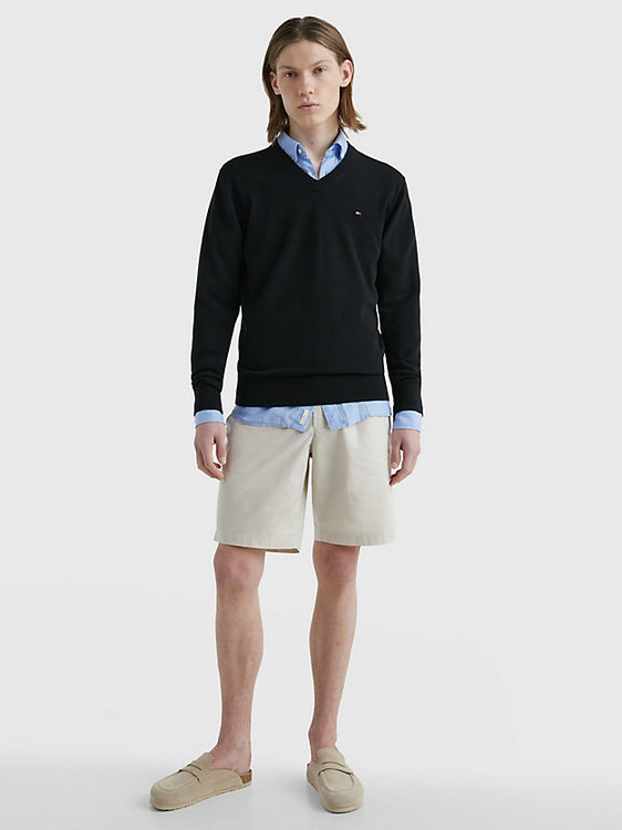 Módní MW0MW30956-BDS svetr, 2023