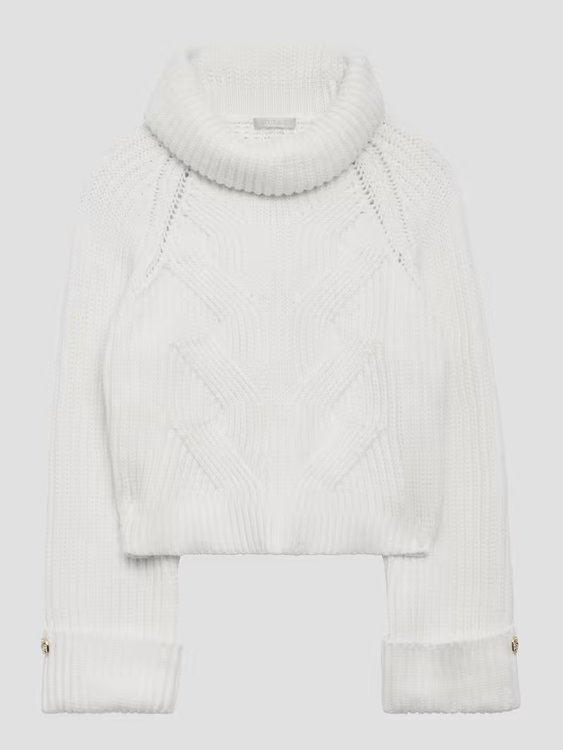 Luxusní Lois svetr, Bílá barva, XS, S, M, L