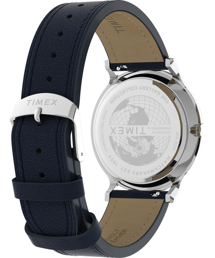 Módní Trend hodinky, Navy, Stříbrná barva, 2024