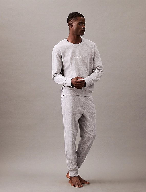 Luxusní Modern Terry mikina, Šedá barva, S, M, L, XL