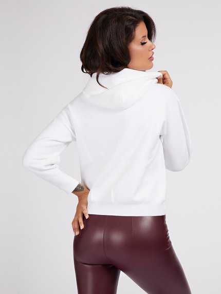 Módní Mabel svetr, Bílá barva, 2021, 2020