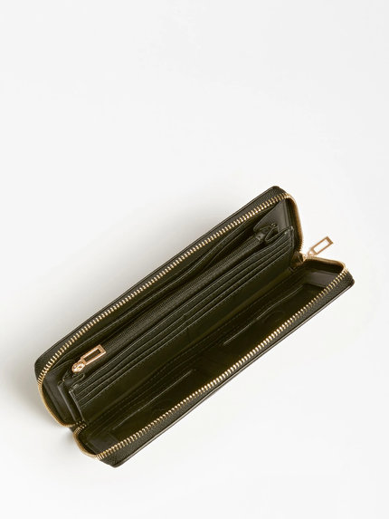 Luxusní Zadie logo peněženka, Černá barva, T/U/1