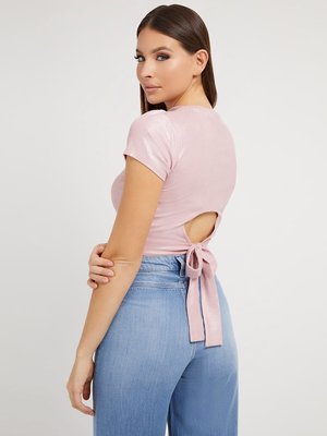 Guess – Aura top, Růžová barva 1