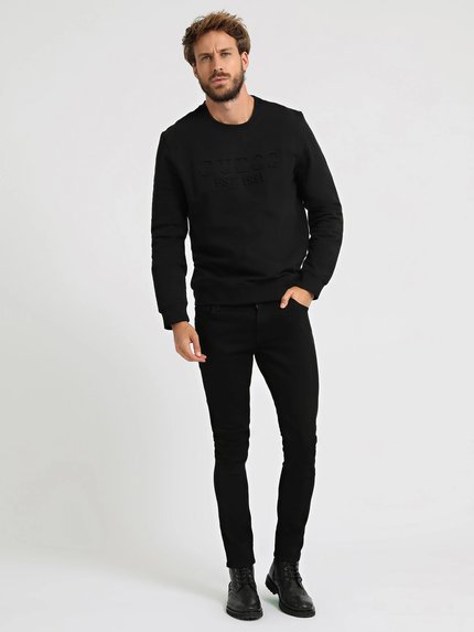 Módní Beau mikina, Černá barva, 2022