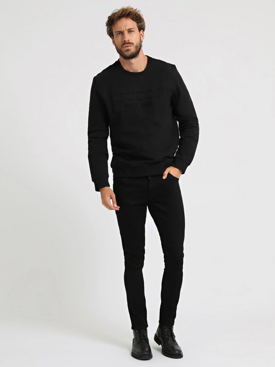 Módní Beau mikina, Černá barva, 2022