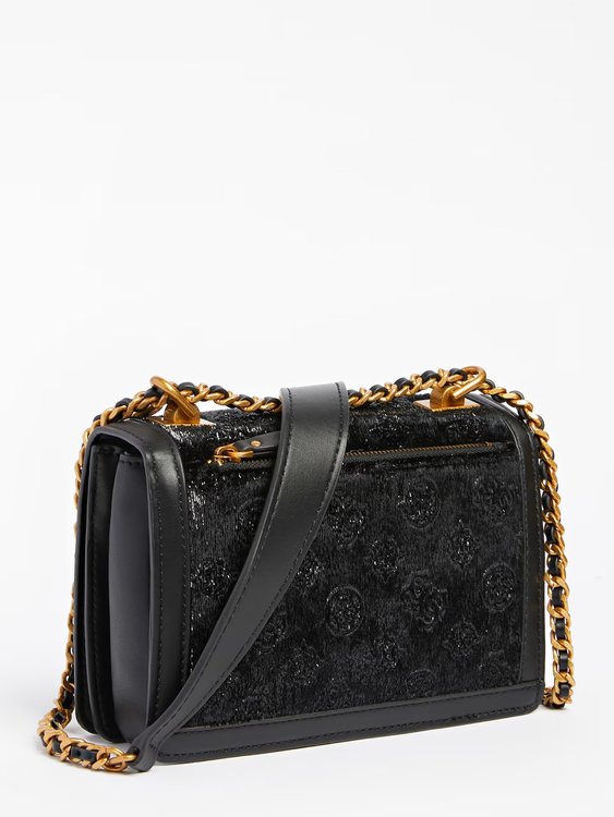 Abey crossbody – GUESS, Černá barva Ženy