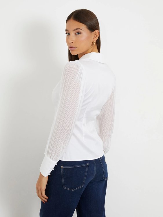 W4RH16WAF10-G011 KOŠILE L/S – GUESS Ženy