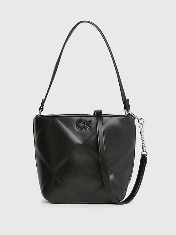 Calvin Klein Jeans – Quilted 2-In-1 crossbody, Černá barva