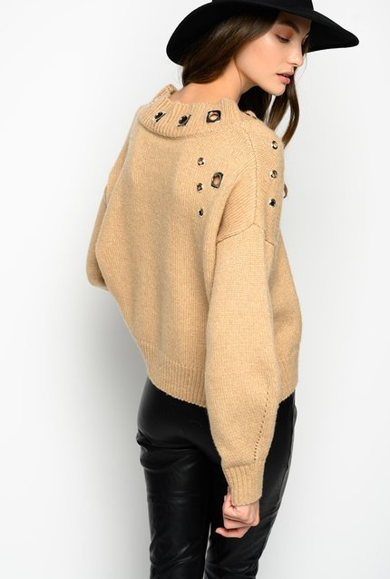 Luxusní 1G1574Y6CF-C81 svetr, M