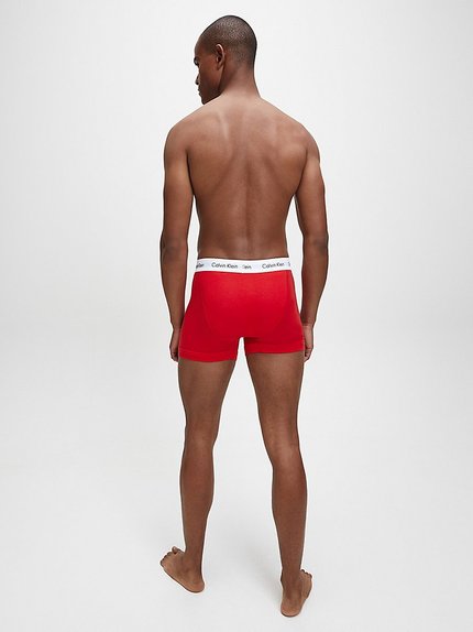 Módní Boxerky 3ks, Bílá, Červená, Modrá, Multi barva, BASIC                                   