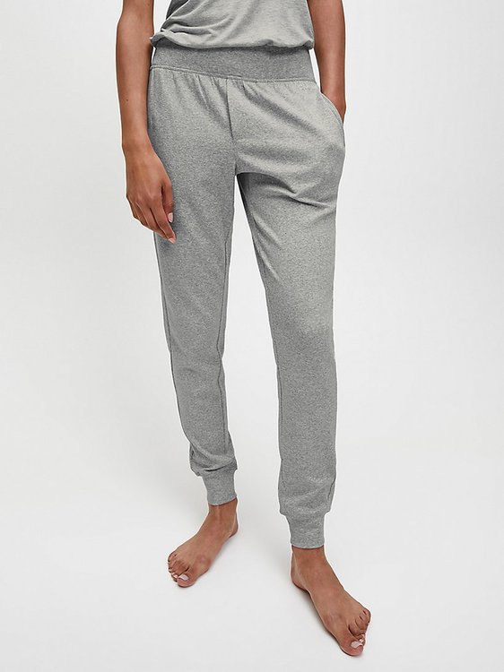 Calvin Klein Underwear – Kalhoty Form lounge, Šedá barva