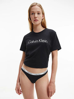Calvin Klein Underwear, Bílá, Černá barva Carousel tanga 3ks