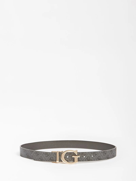 Alisa oboustranný pásek – Guess, Černá, Zlatá barva Ženy