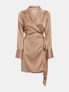 Guess, Růžová barva Eden šaty