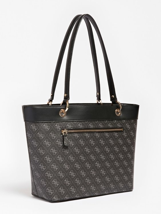 Guess, Černá, Šedá barva Noelle kabelka