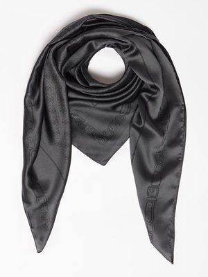 GUESS – Basique šála, Šedá barva