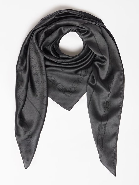 GUESS – Basique šála, Šedá barva