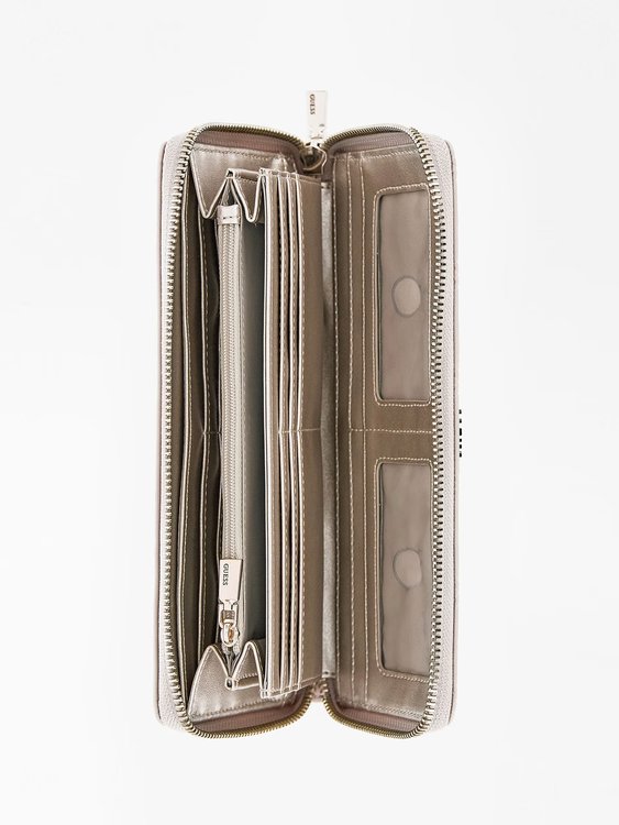 Módní Katey peněženka, Krémová barva, 2023