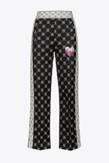 Intenso kalhoty Černá barva Ženy