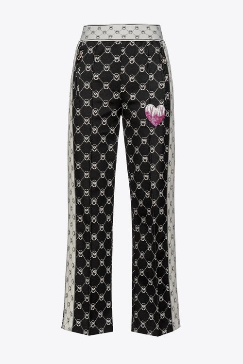 Intenso kalhoty Černá barva Ženy