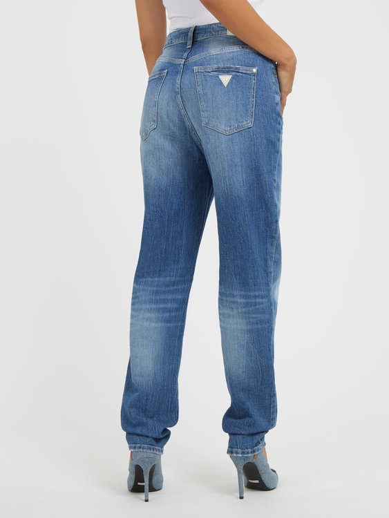 Mom jeany – GUESS, Modrá barva Ženy