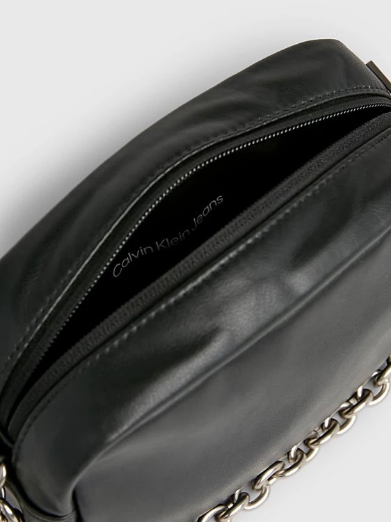 Micro Mono Chain crossbody Černá barva Ženy