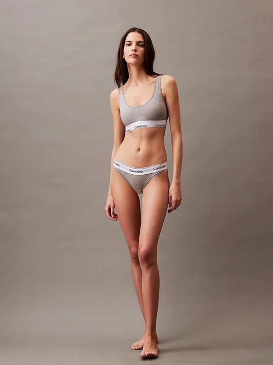 Modern Fashion podprsenka – Calvin Klein Underwear, Šedá barva Ženy