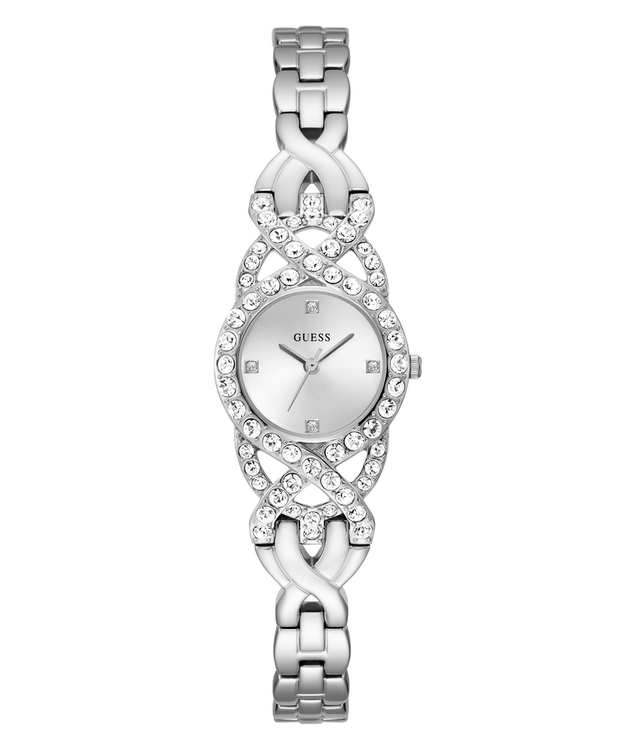 GUESS – Adorn hodinky, Stříbrná barva
