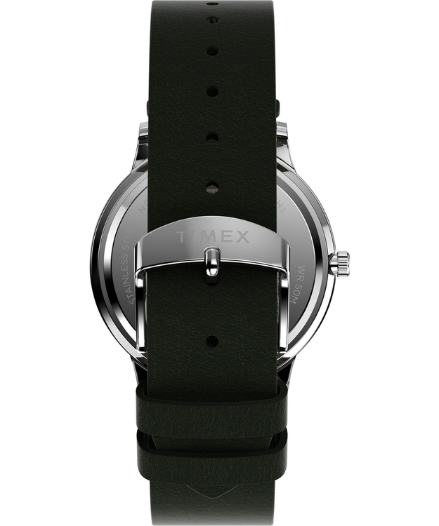 Waterbury hodinky – TIMEX, Černá, Stříbrná barva Muži