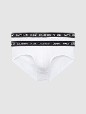 Calvin Klein Underwear – Ck One 2 Pack  Slipy, Bílá barva