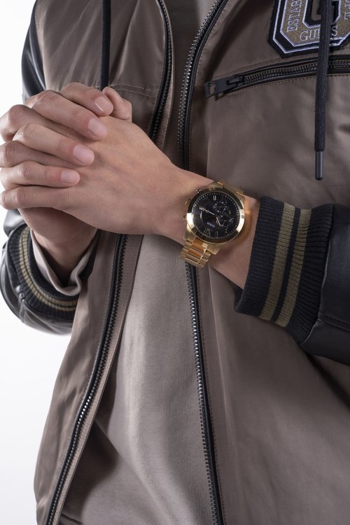 Guess – Hodinky Atlas, Zlatá barva 1