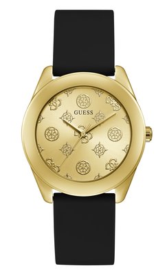 Guess – Hodinky Peony G, Černá, Zlatá barva
